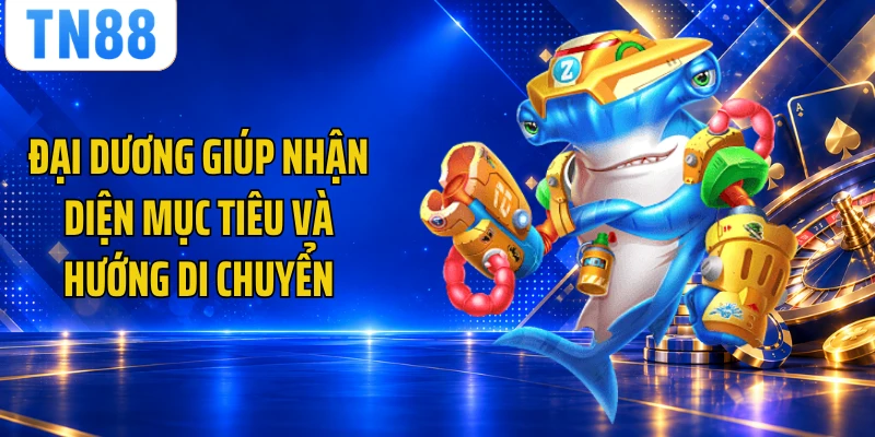 Đại dương giúp nhận diện mục tiêu và hướng di chuyển